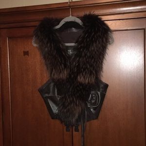 Diana Rosh Fox Fur Vest